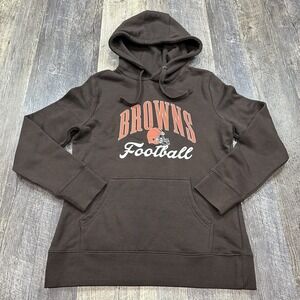 Fanatics NFL Cleveland Browns Football Women's Hoodie Sweatshirt Size Medium